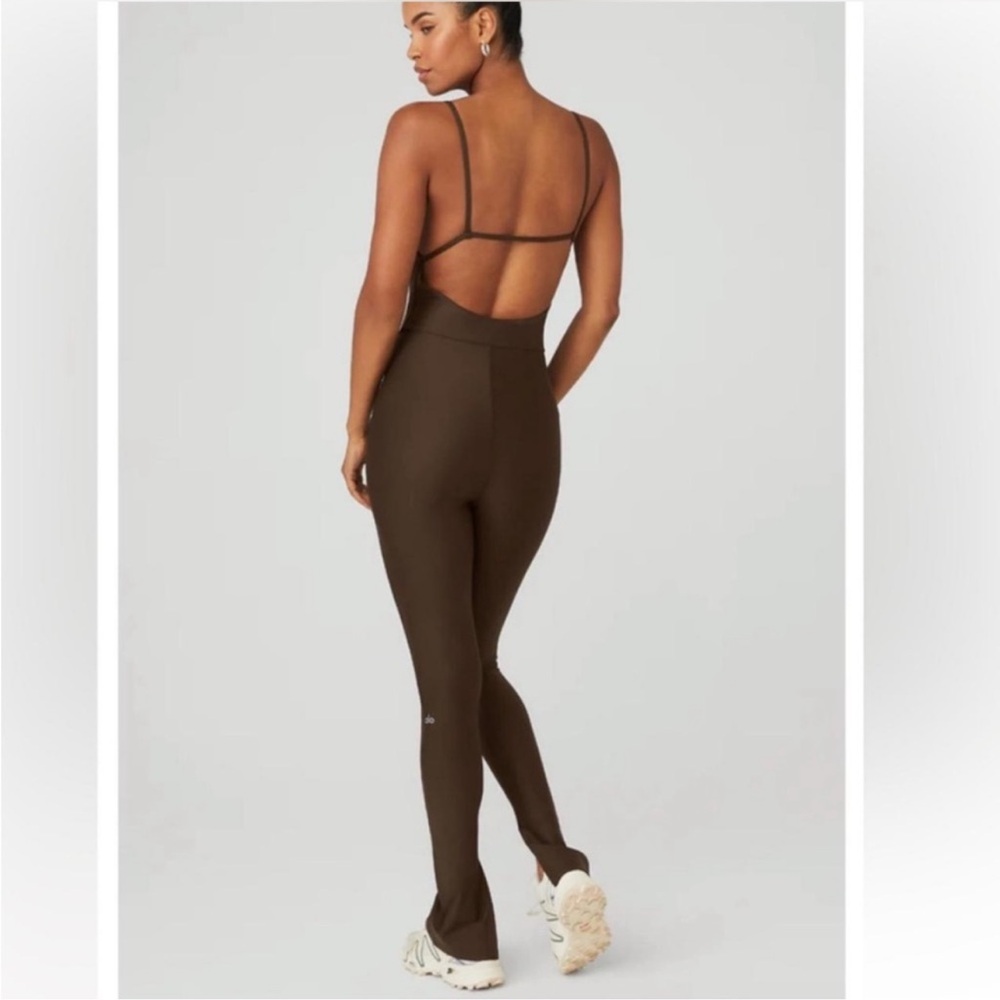 ALO Yoga Chocolate Brown Leggings